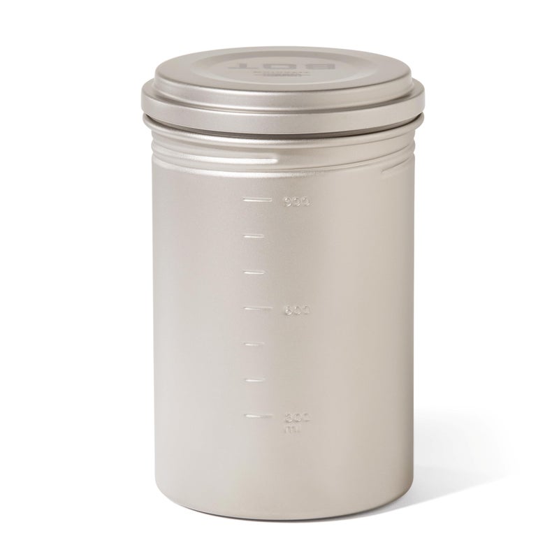 Vargo Titanium BOT Series | 1 Liter (34 oz.) Ultralight Water Bottle Cooking Pot Weighs 147 grams (5.2 oz.) | Backpacking Camping Multipurpose - Image 2